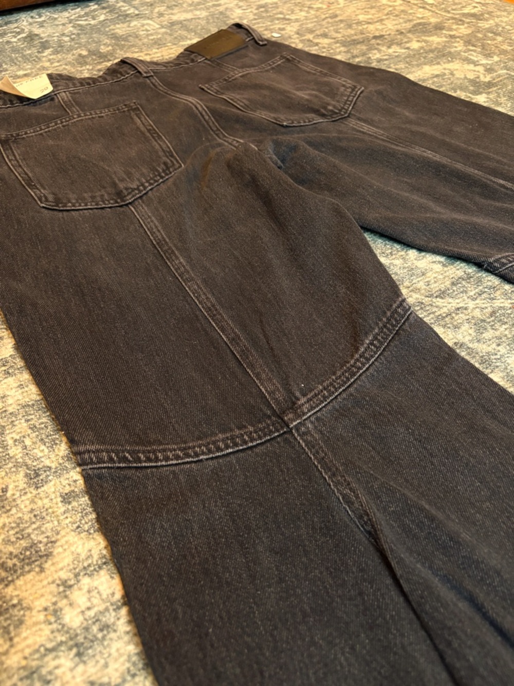 Free People - Women’s Flare Wide-Leg Jeans - Picture 3 of 7